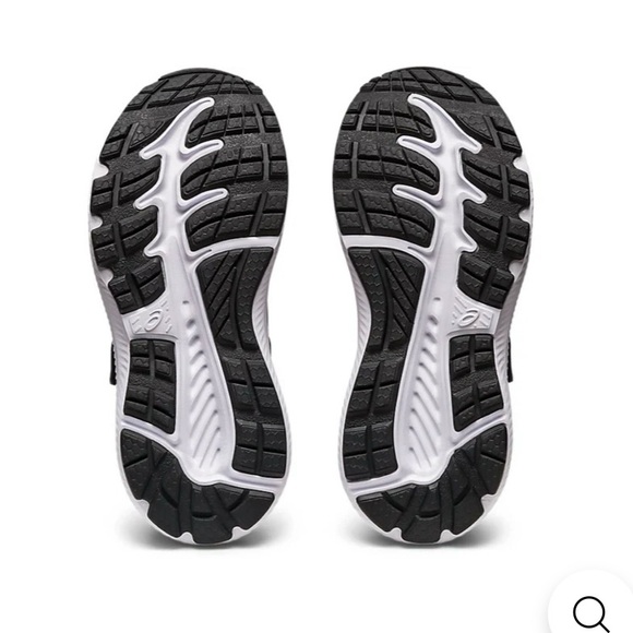 Asics Kids Contend 8 PS Black/Papaya Size 2.5 - Picture 7 of 12